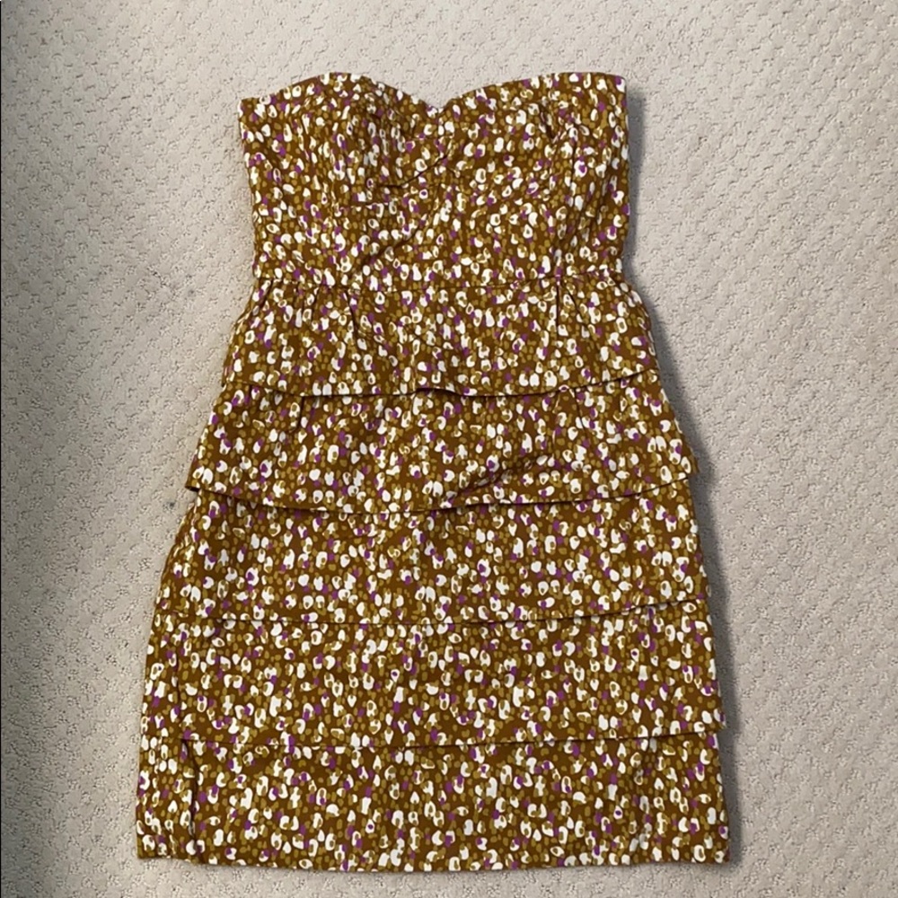 Jcrew strapless dress size 0